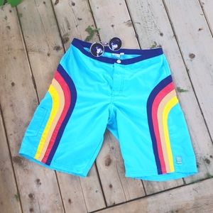 😎🏖 Rainbow RipCurl shorts